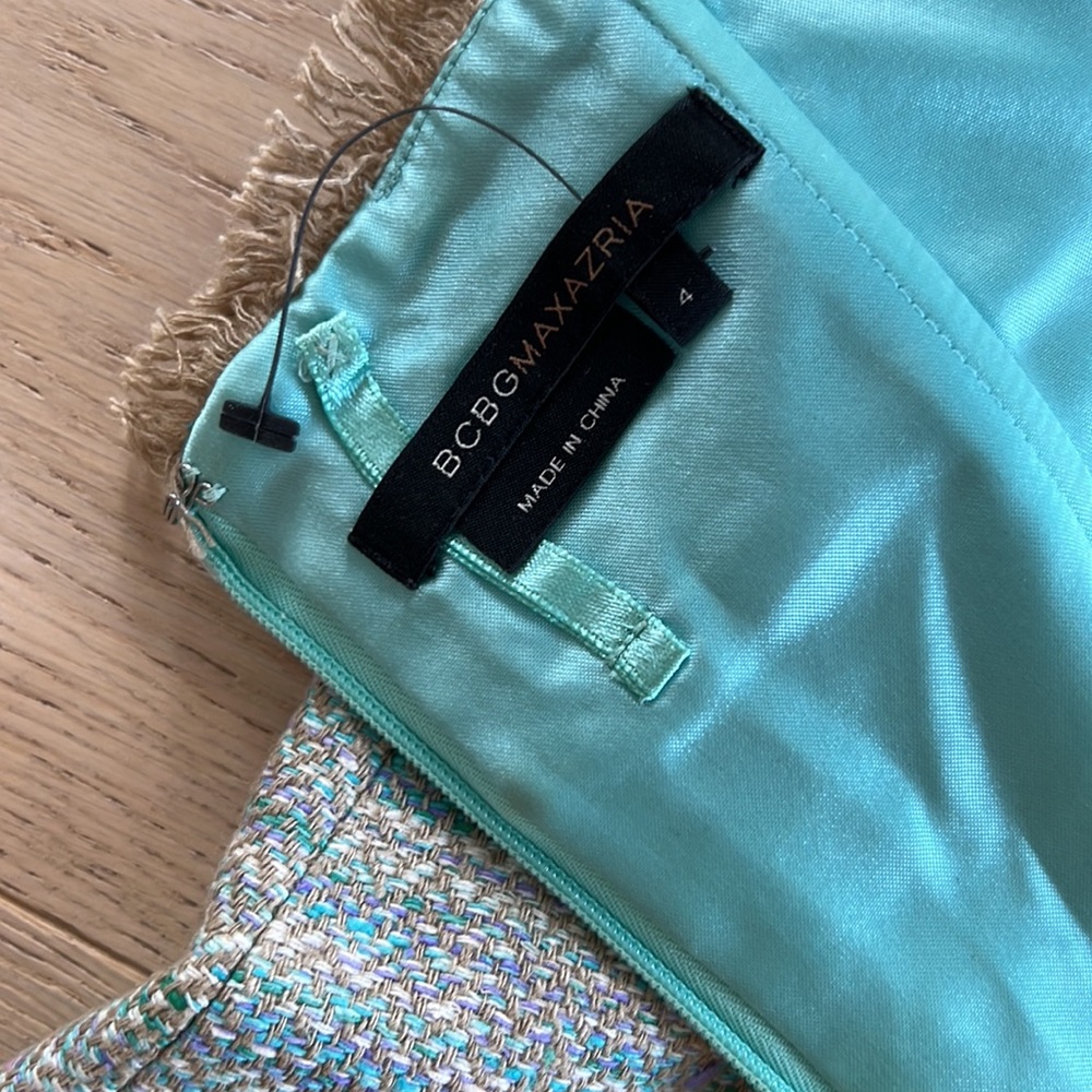 BCBG strapless summer cocktail dress - Picture 3 of 6